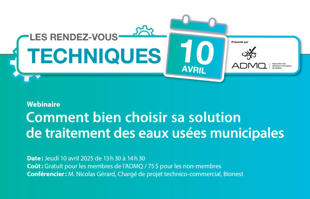 Comment bien choisir sa solution de traitement des eaux usées municipales | Avril 2025