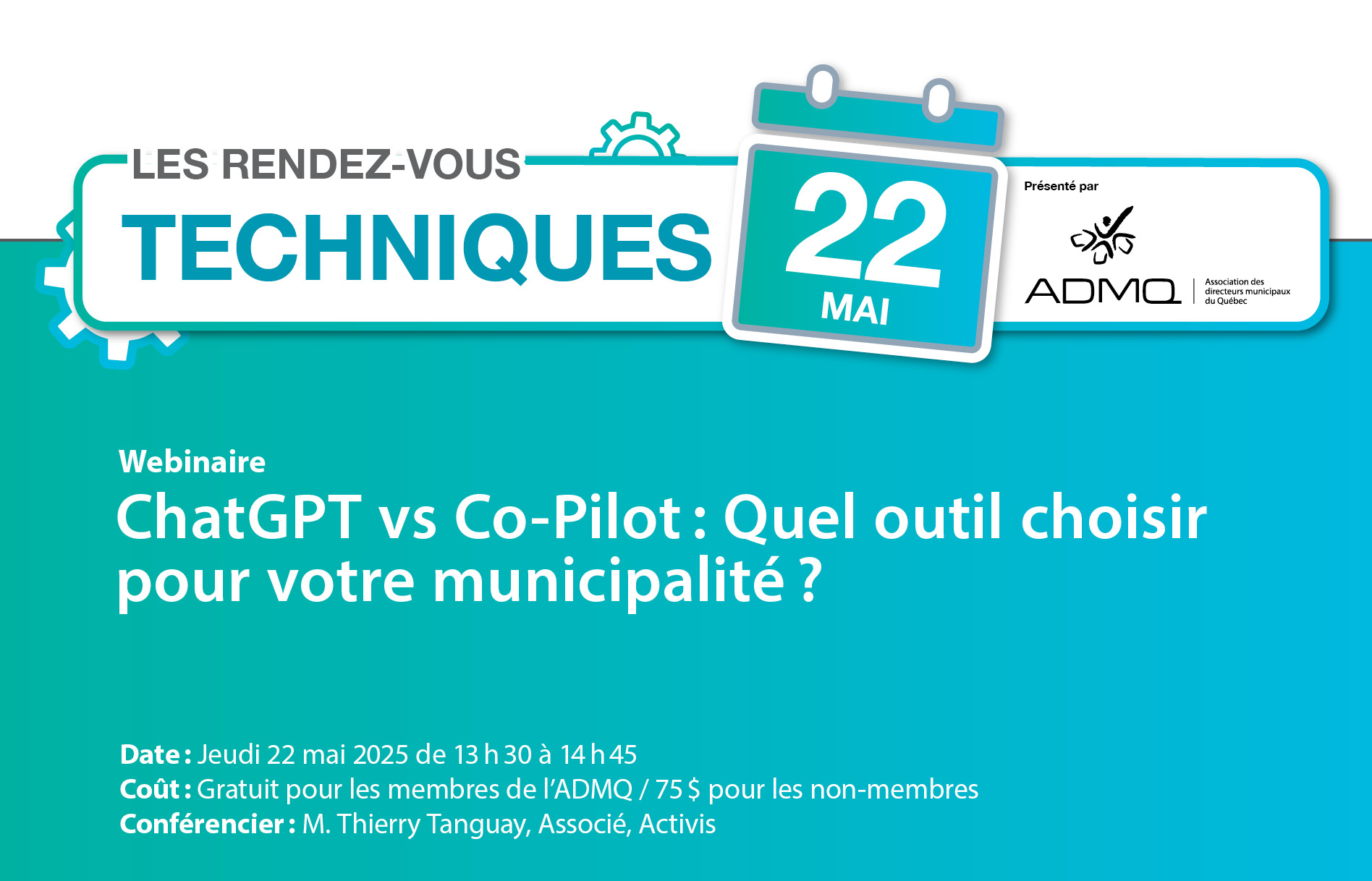 ChatGPT vs Co-Pilot : Quel outil choisir pour votre municipalité? | Mai 2025 ChatGPT vs Co-Pilot : Quel outil choisir pour votre municipalité? | Mai 2025