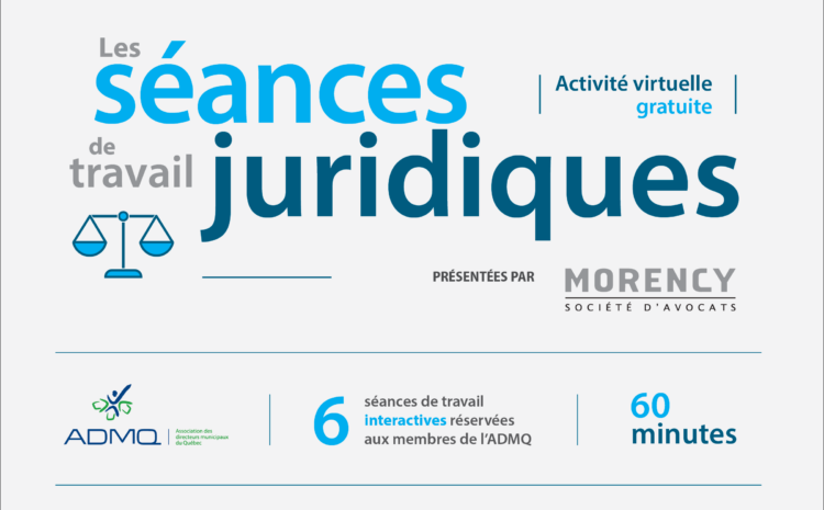  Les responsabilités des élus que le greffier doit mettre à son agenda